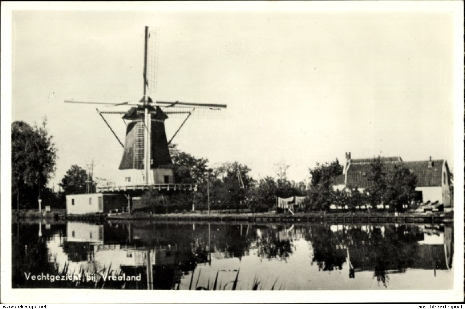 CPA Vreeland Utrecht, Vechtgezicht, Windmühle