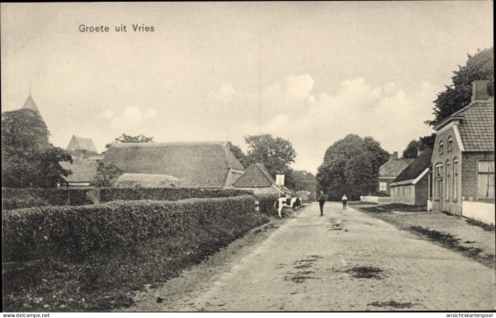 CPA Vries Tynaarlo Drenthe, Straßenpartie