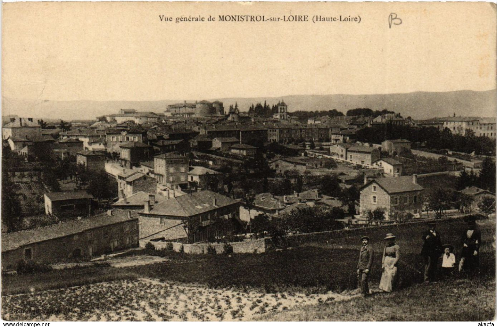 CPA Vue générale de MONISTROL-sur-LOIRE (517318)