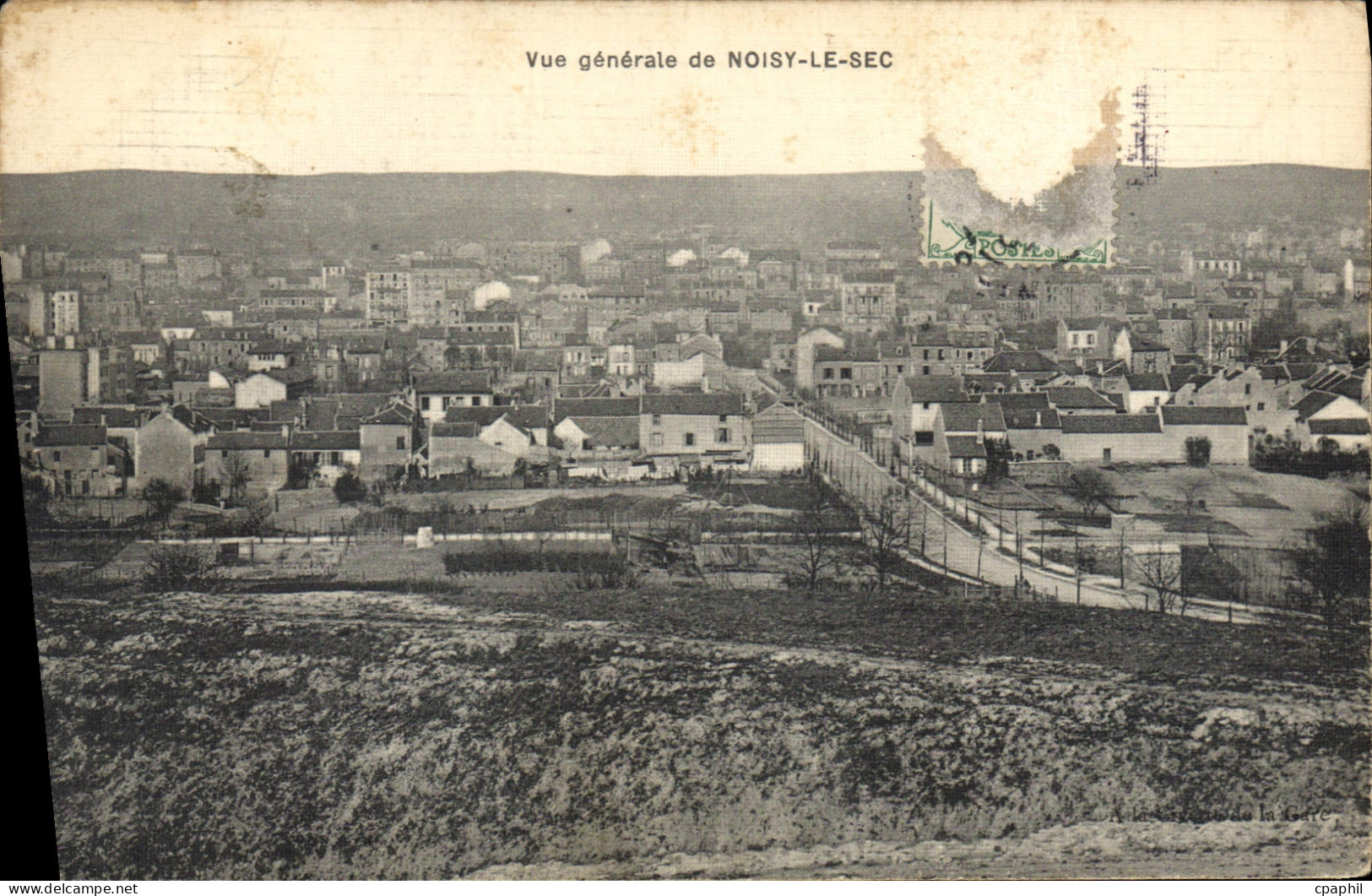 CPA Vue generale de Noisy le Sec