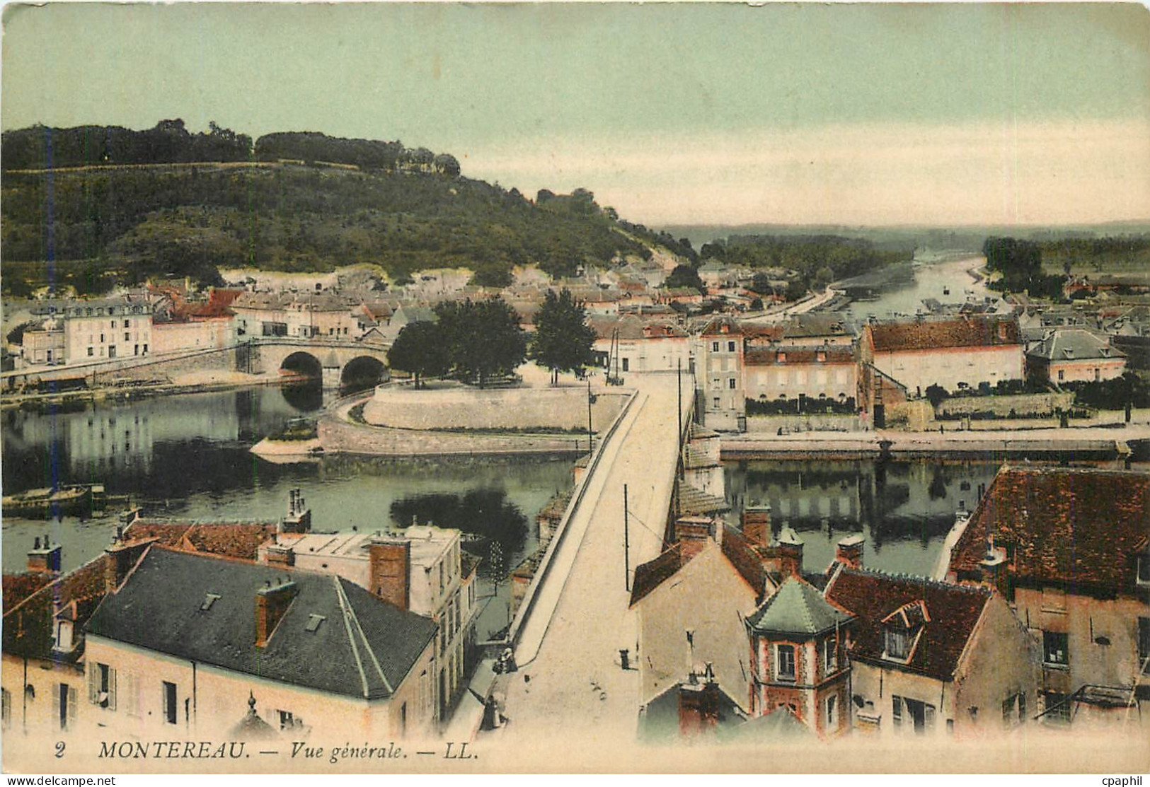 CPA Vue generale Montereau