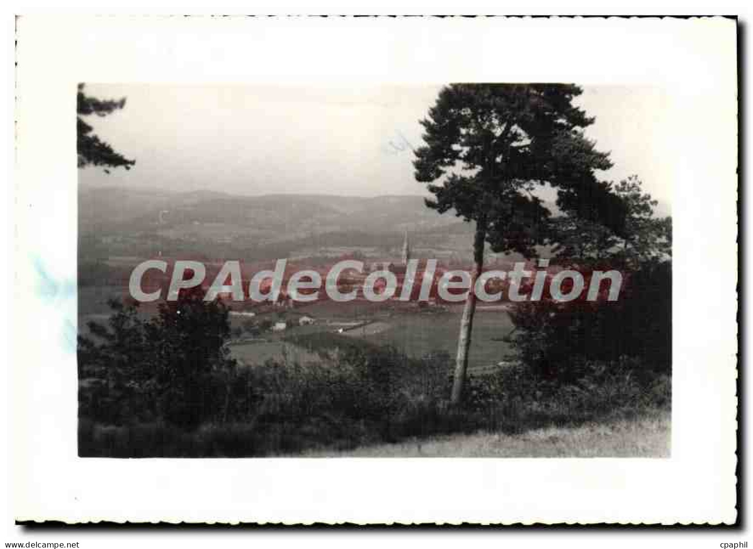 CPA Vues de l'Ardeche Vernoux Vue generale