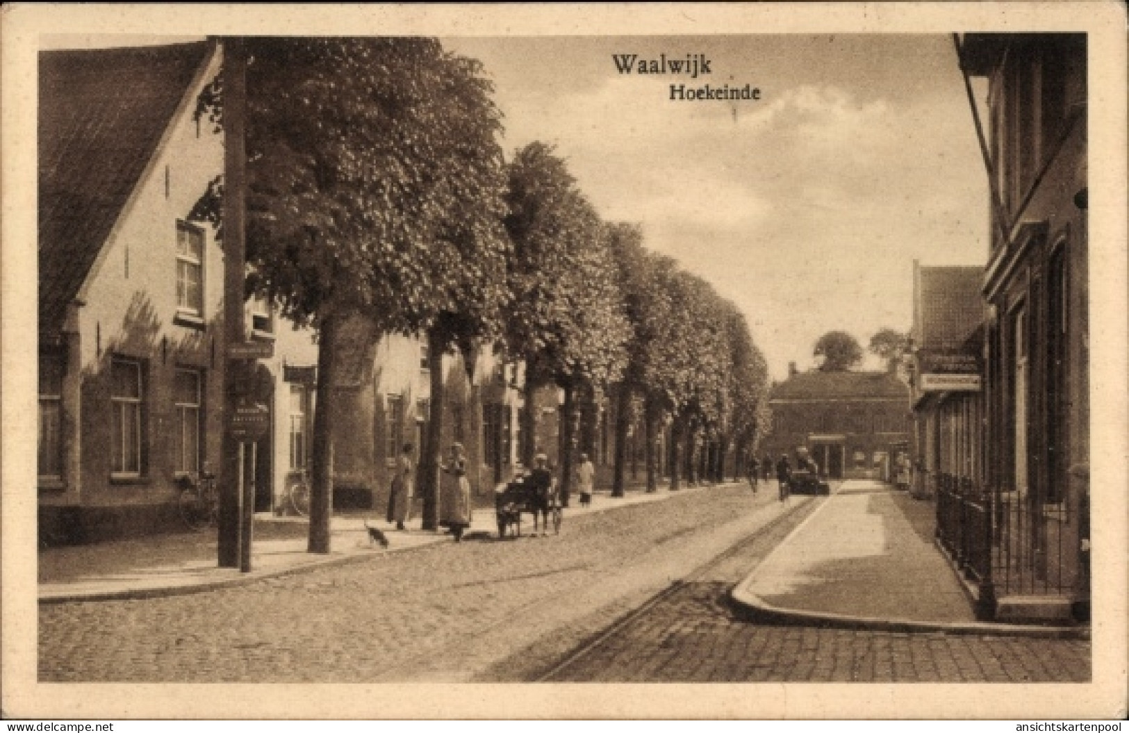 CPA Waalwijk Nordbrabant Niederlande, Hoekeinde