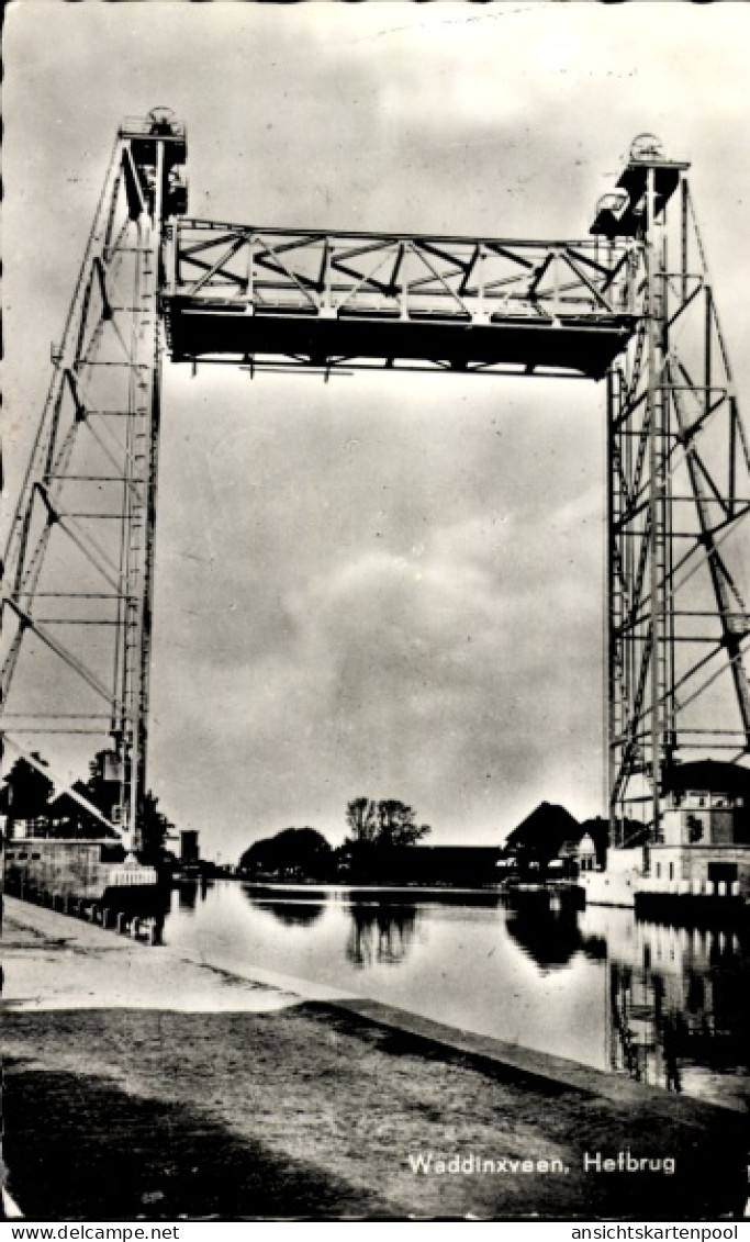 CPA Waddinxveen Südholland, Hefbrug