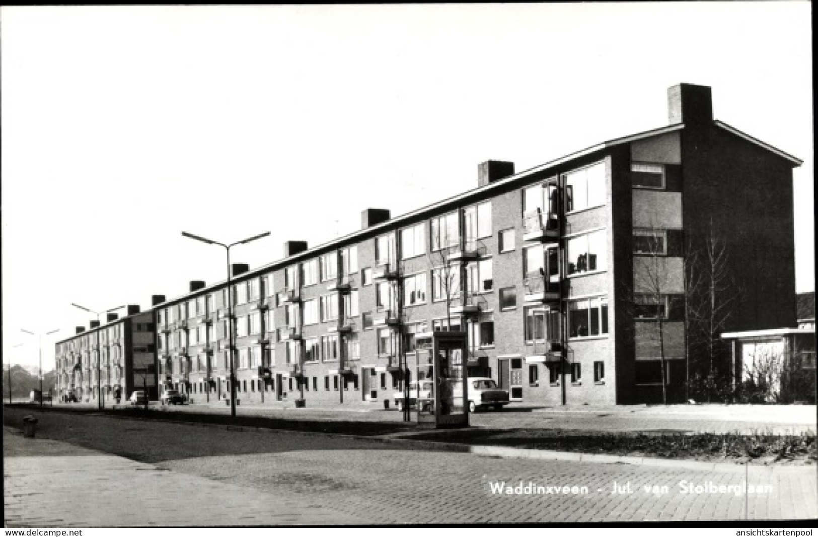 CPA Waddinxveen Südholland, Jul. van Stolberglaan