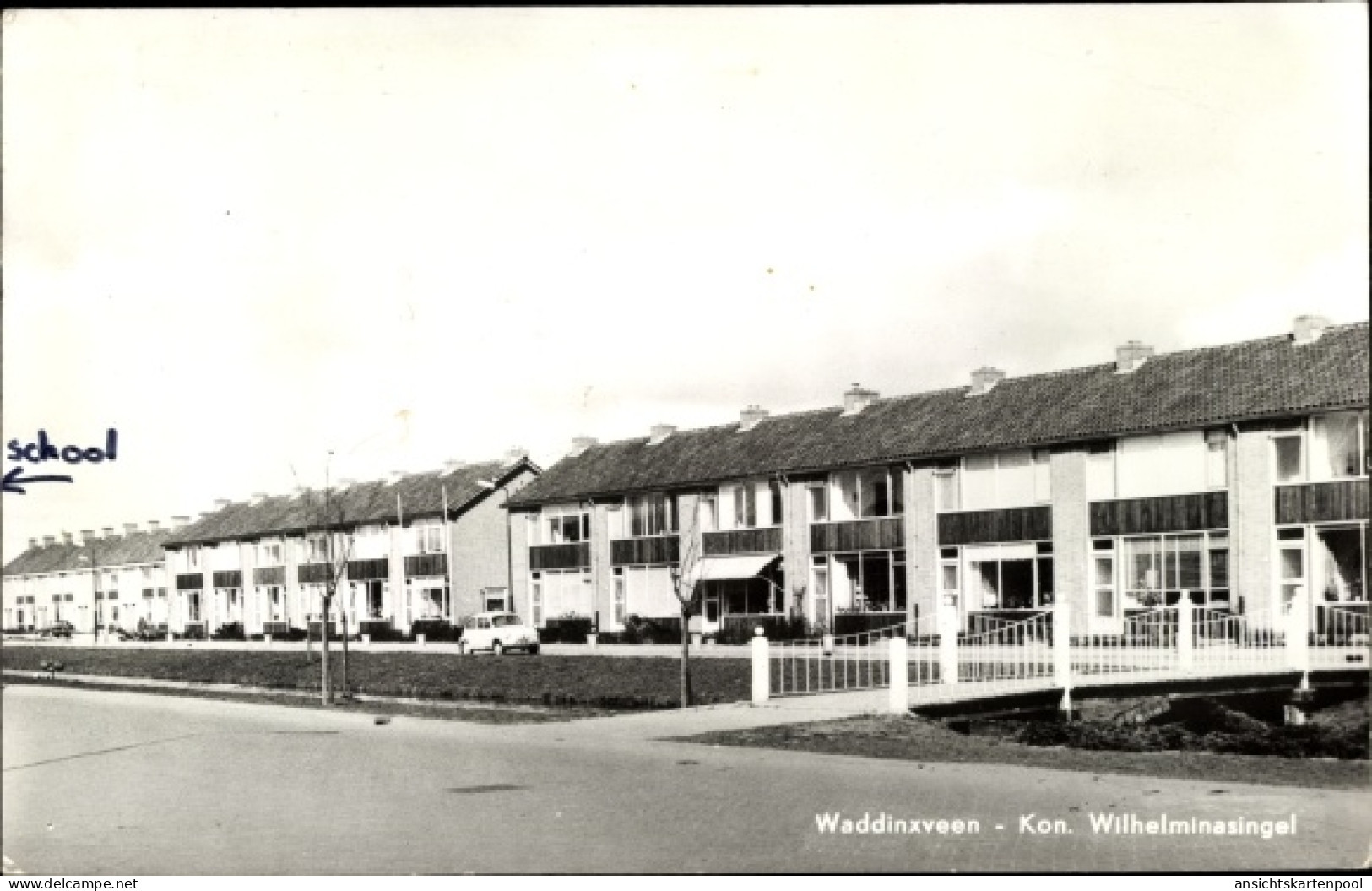 CPA Waddinxveen Südholland, Kon. Wilhelminasingel