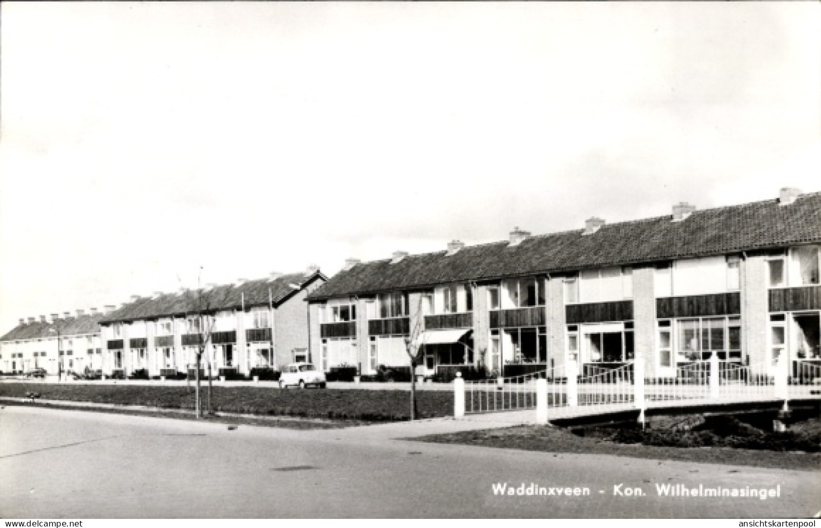 CPA Waddinxveen Südholland, Kon. Wilhelminasingel