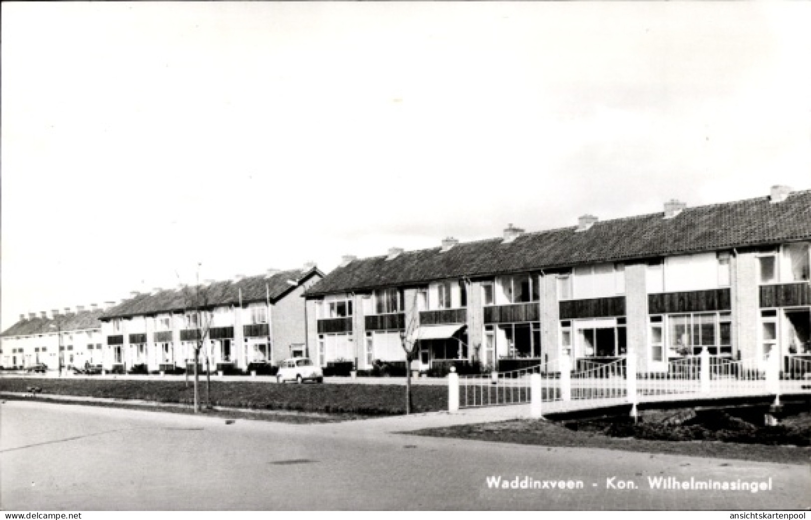 CPA Waddinxveen Südholland, Kon. Wilhelminasingel