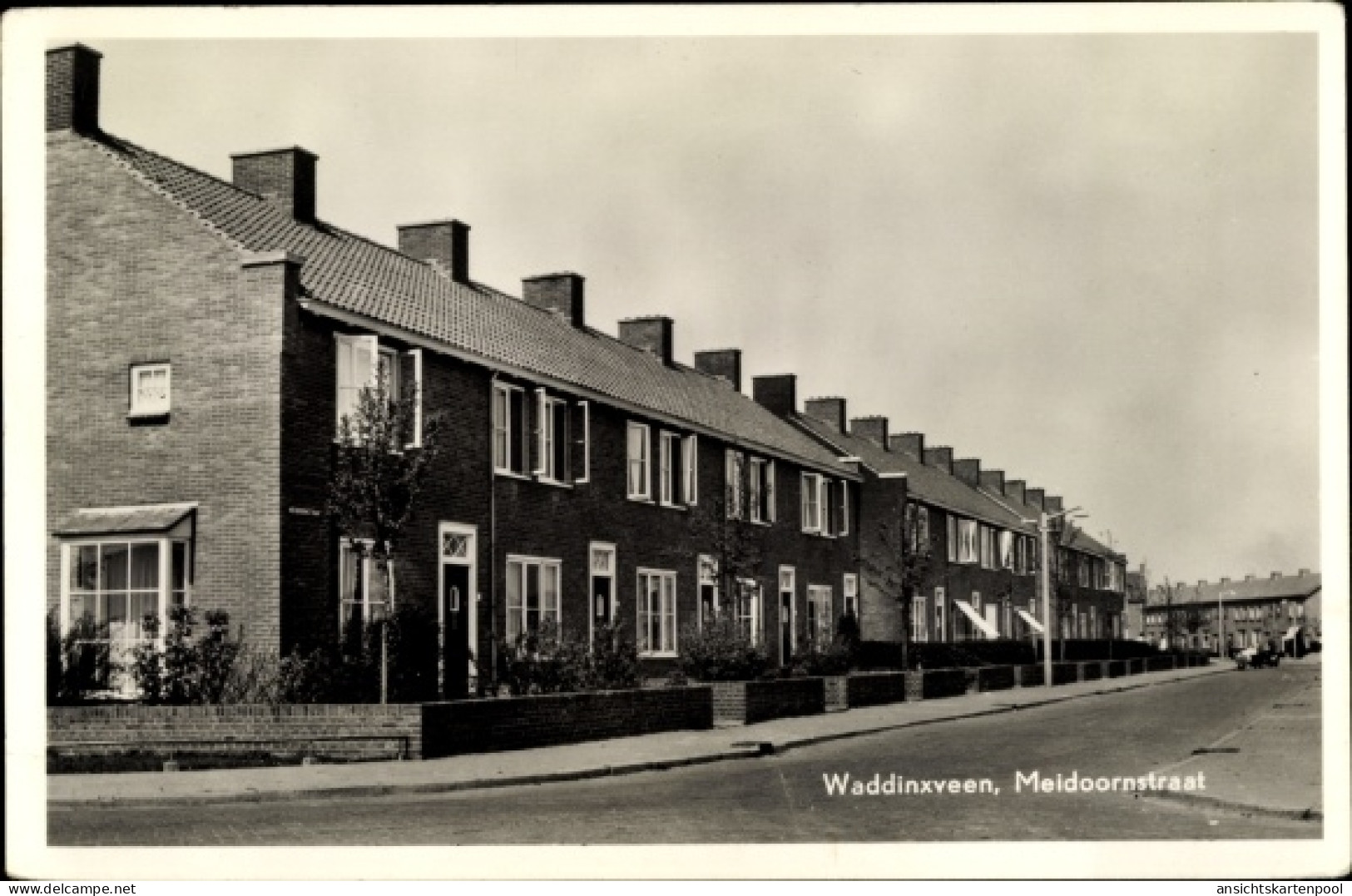 CPA Waddinxveen Südholland, Meidoornstraat