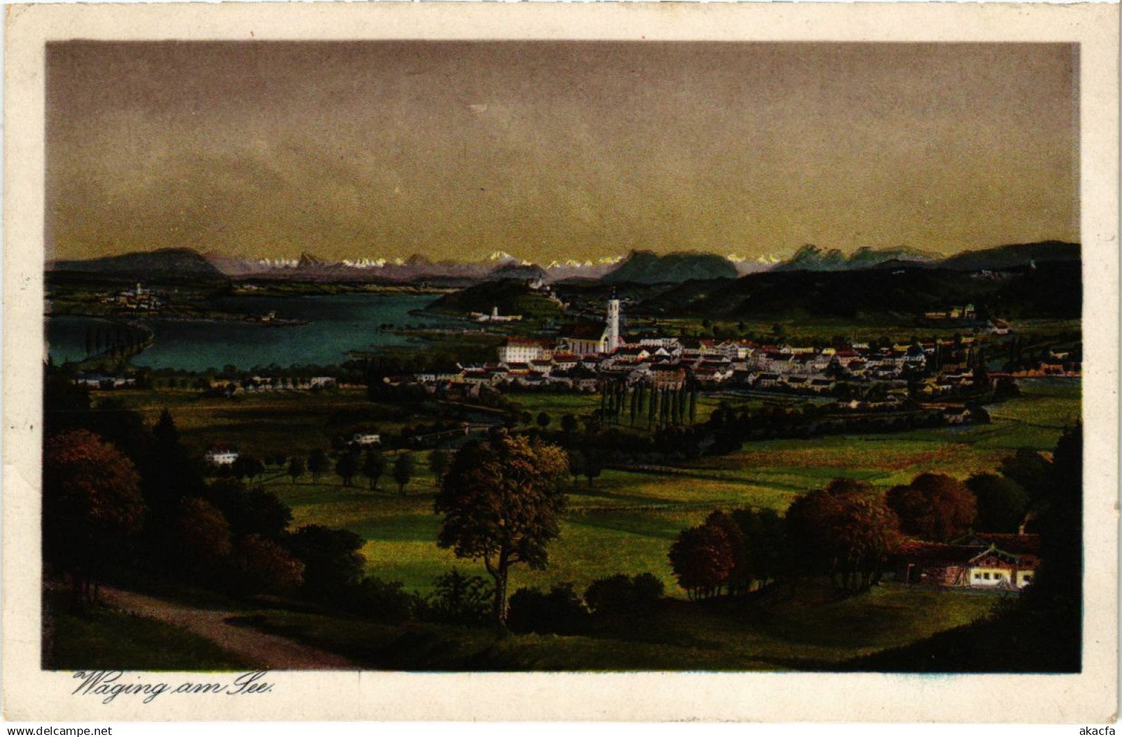 CPA Waging am See - Totalansicht GERMANY (1034247)