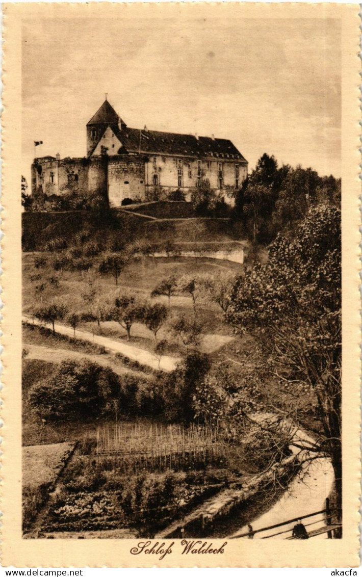 CPA Waldeck Schloss Waldeck GERMANY (899870)