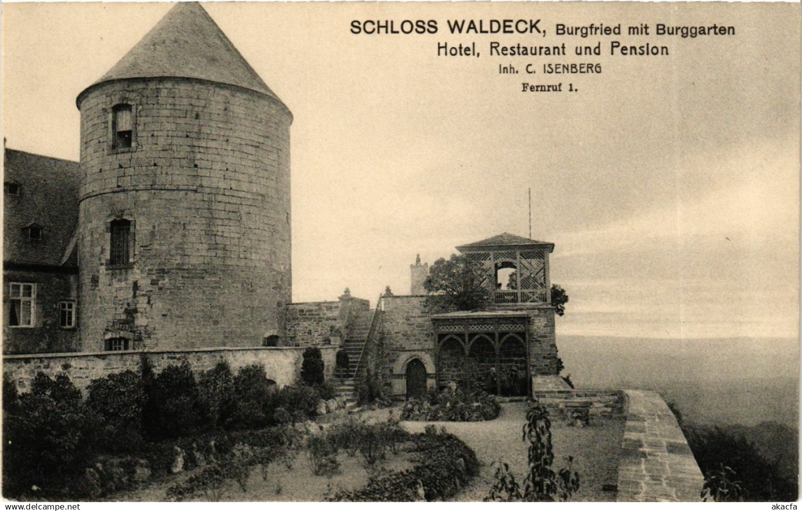 CPA Waldeck Schloss Waldeck GERMANY (899890)