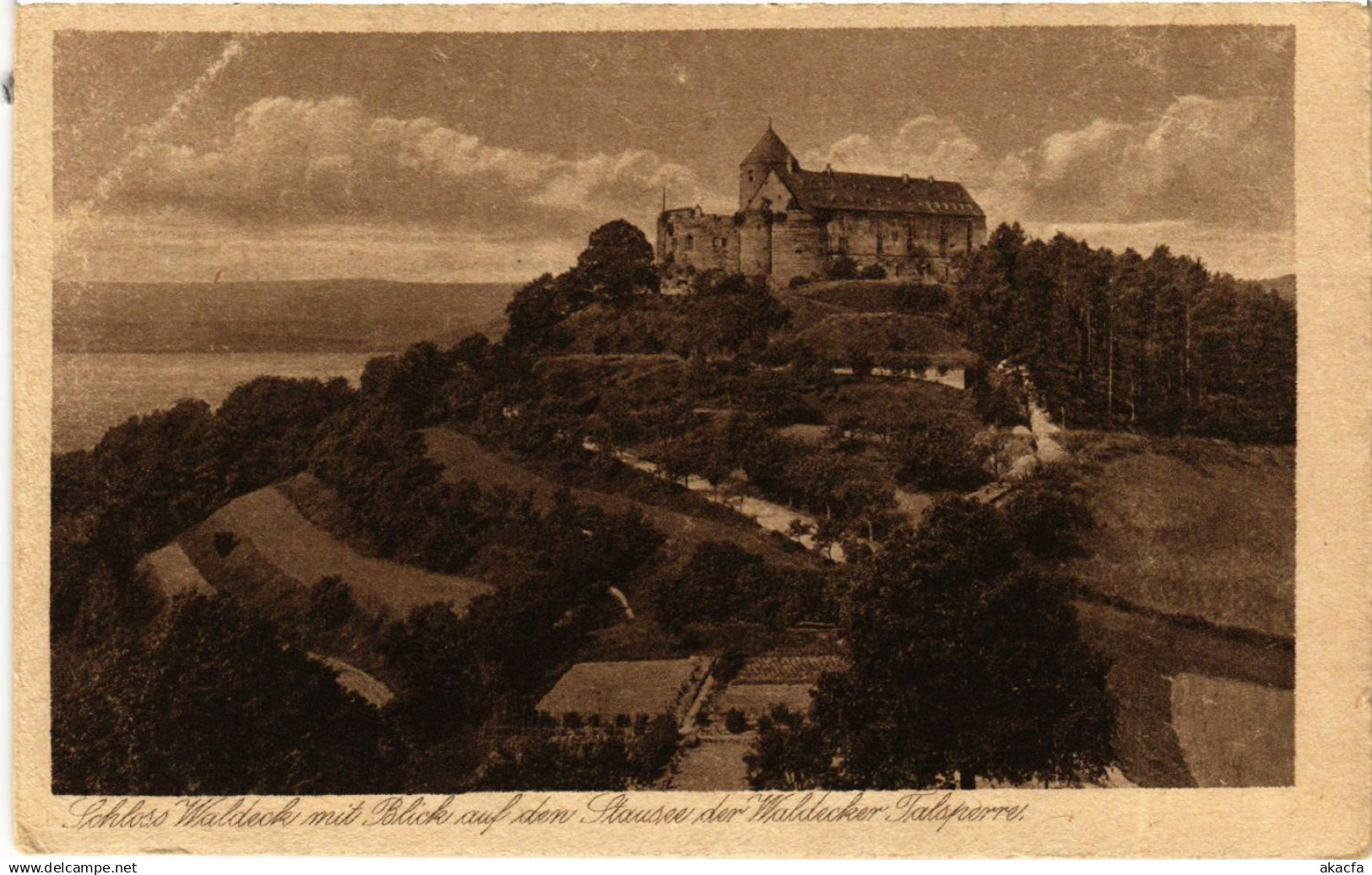 CPA Waldeck Schloss Waldeck GERMANY (899896)