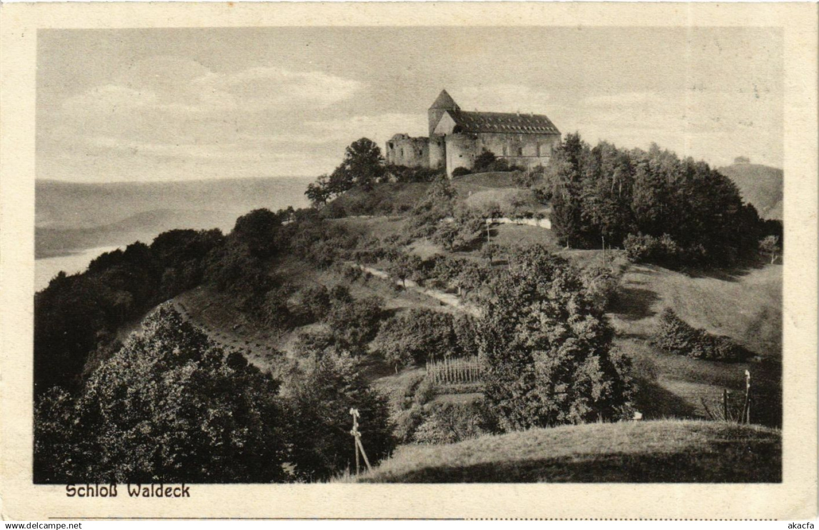 CPA Waldeck Schloss Waldeck GERMANY (899921)