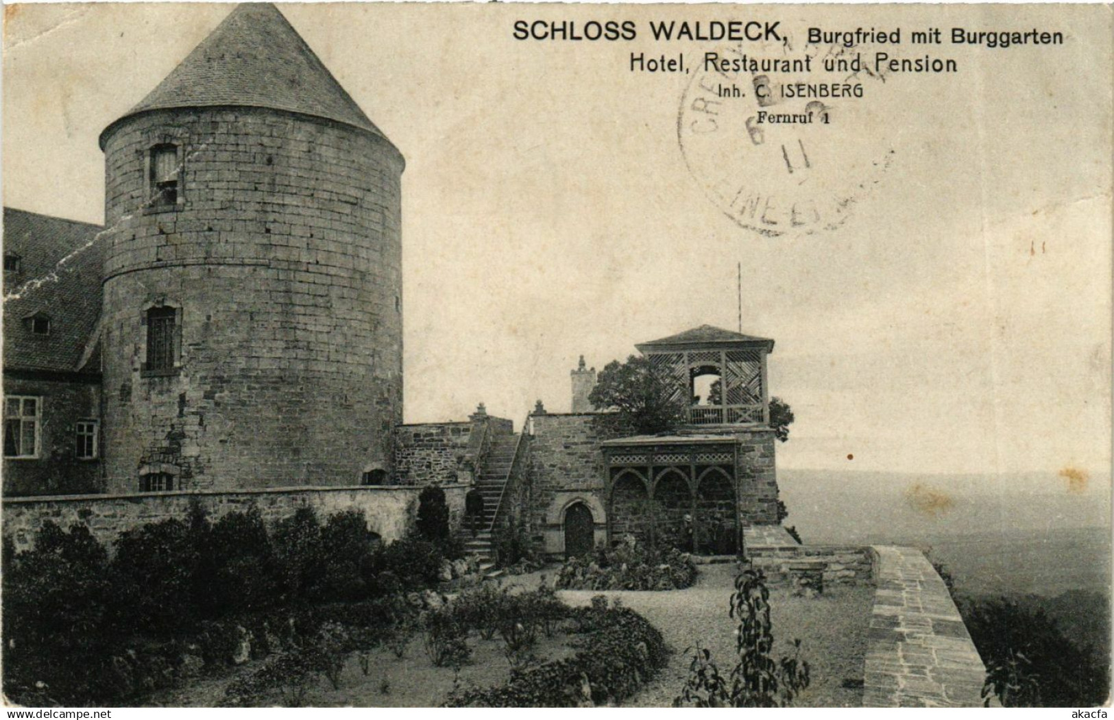 CPA Waldeck Schloss Waldeck GERMANY (899967)