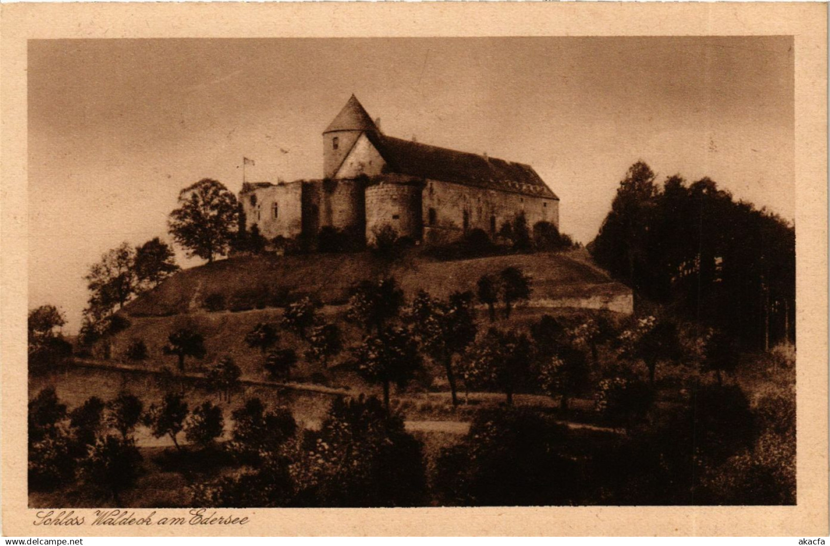 CPA Waldeck Schloss Waldeck GERMANY (899970)