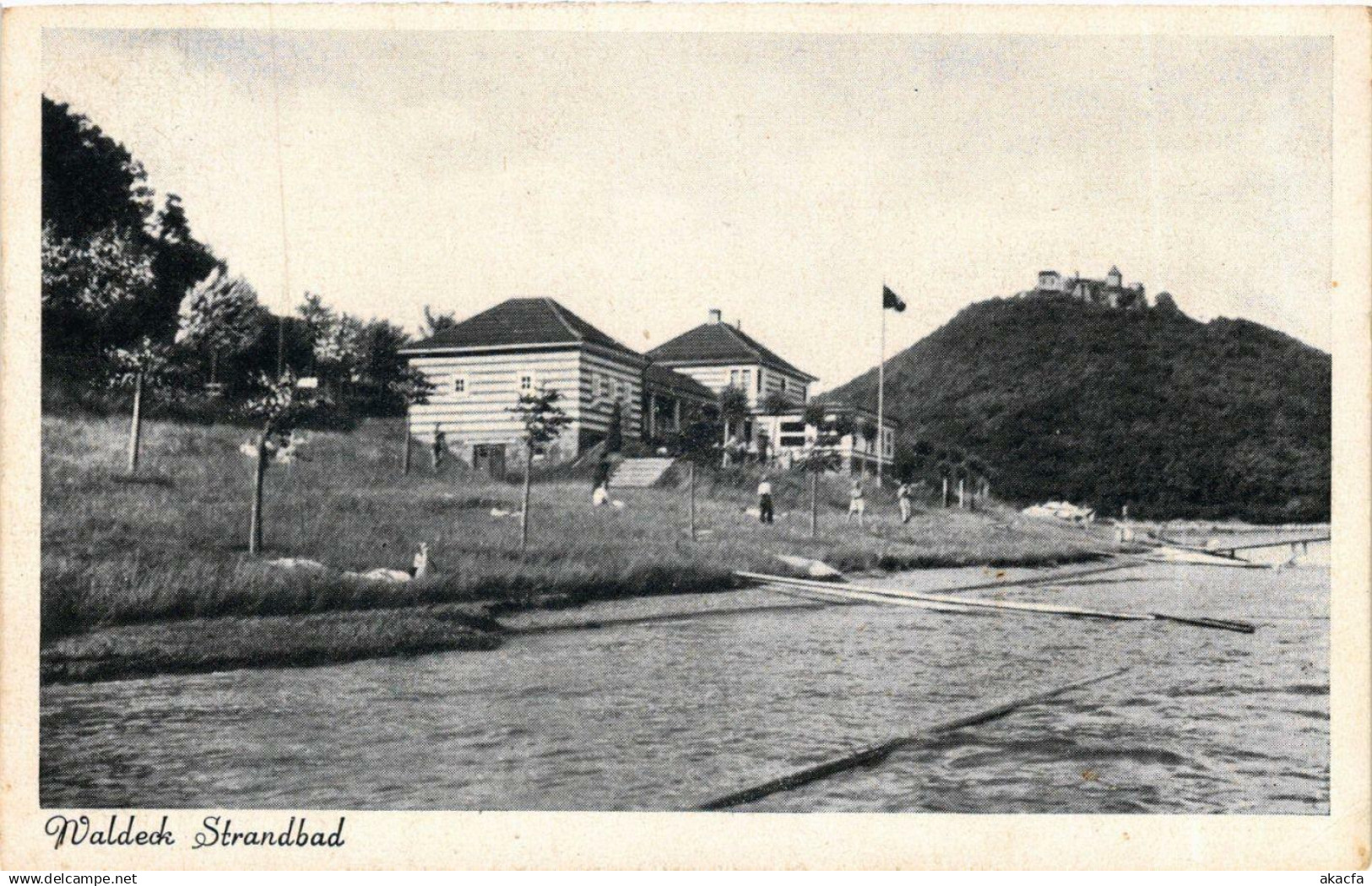 CPA Waldeck Waldeck Strandbad GERMANY (899998)