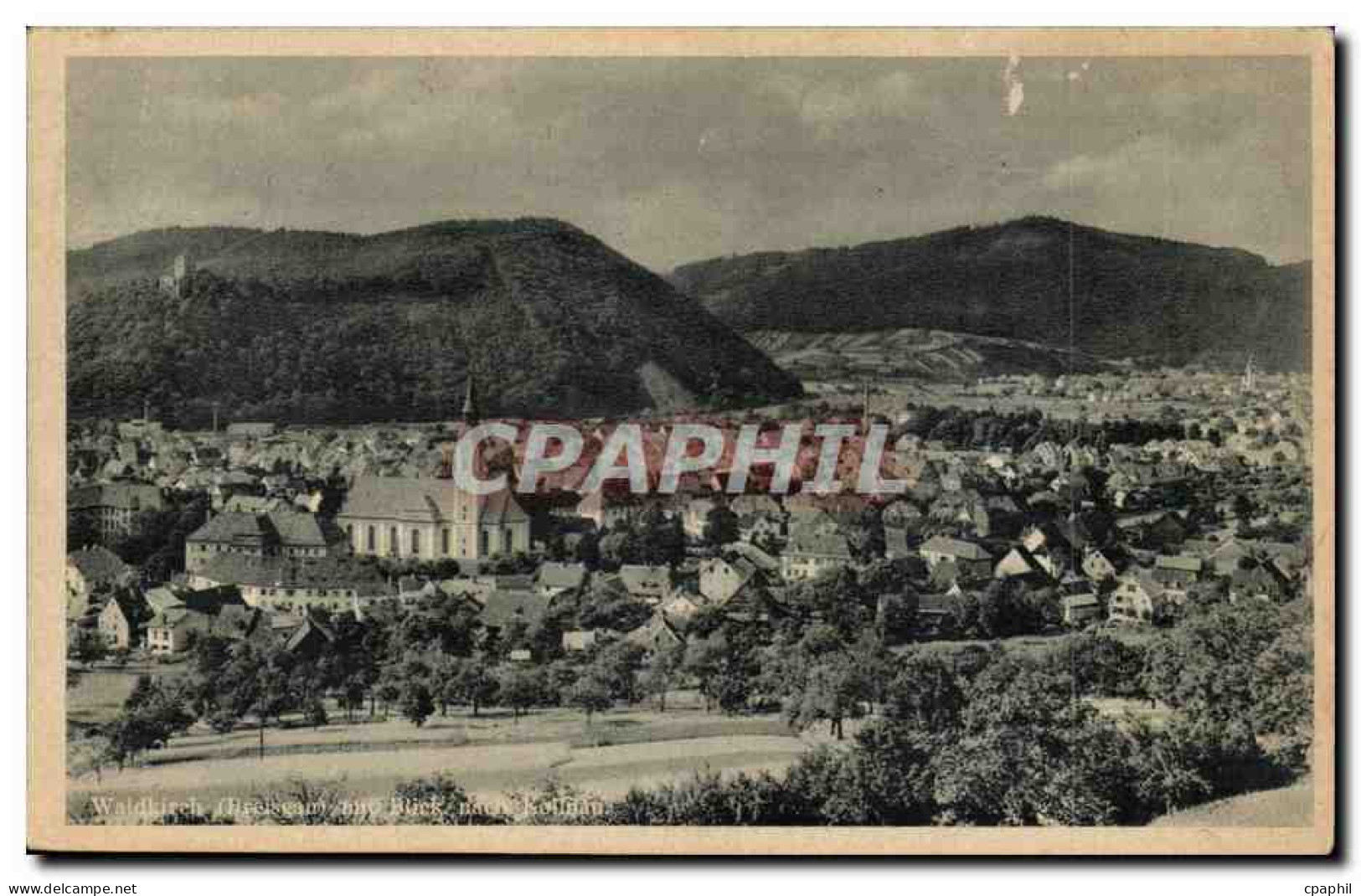 CPA Waldkirch Blick nach Kollman