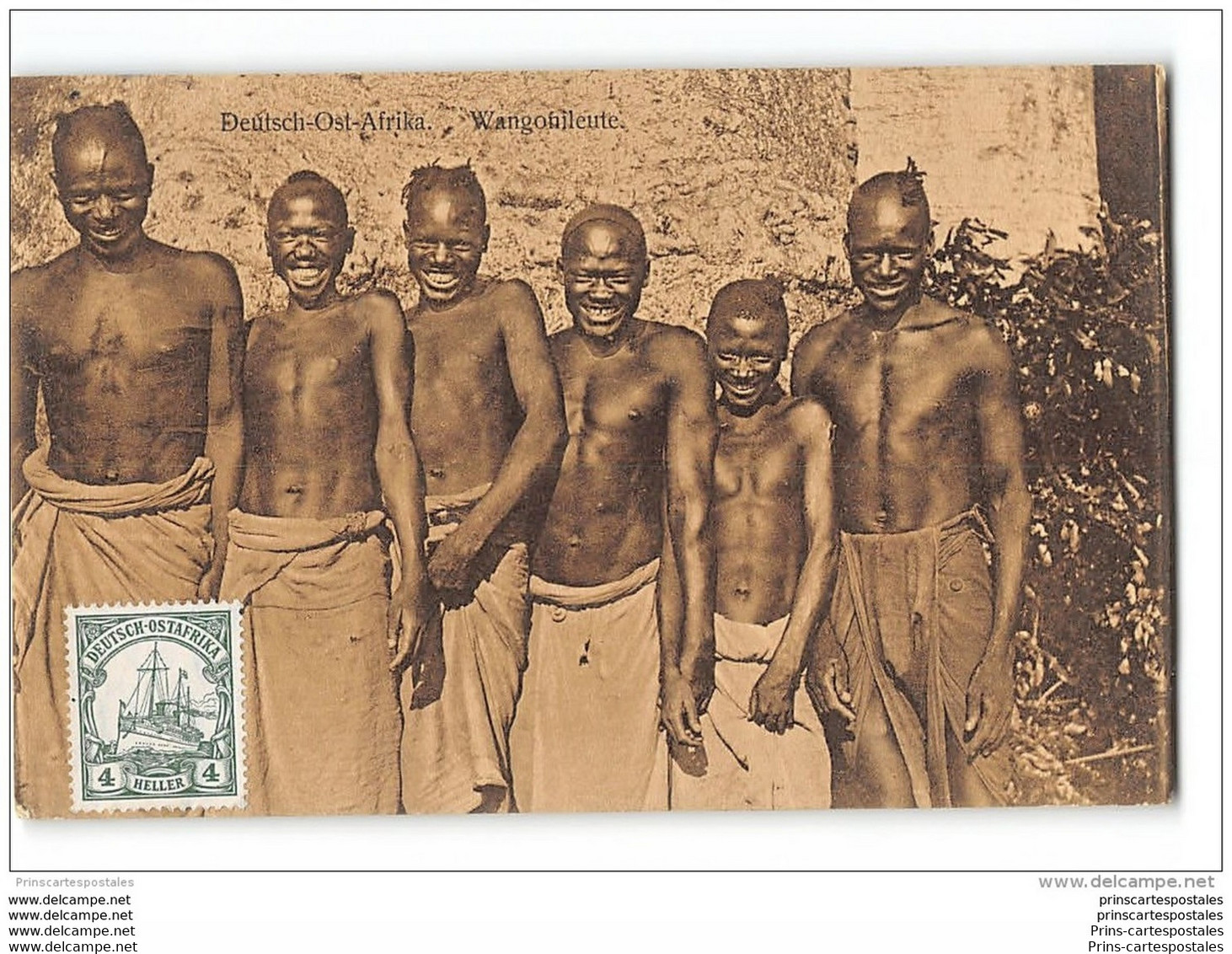 CPA Wangonileute Deutsch ost Afrika