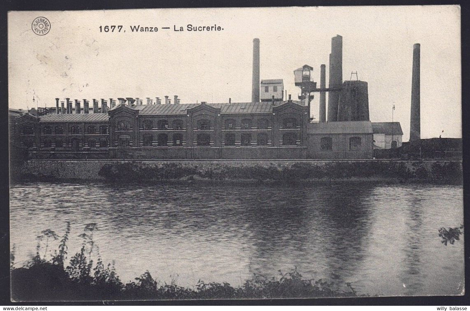 +++ CPA - WANZE - La Sucrerie - Usine   //