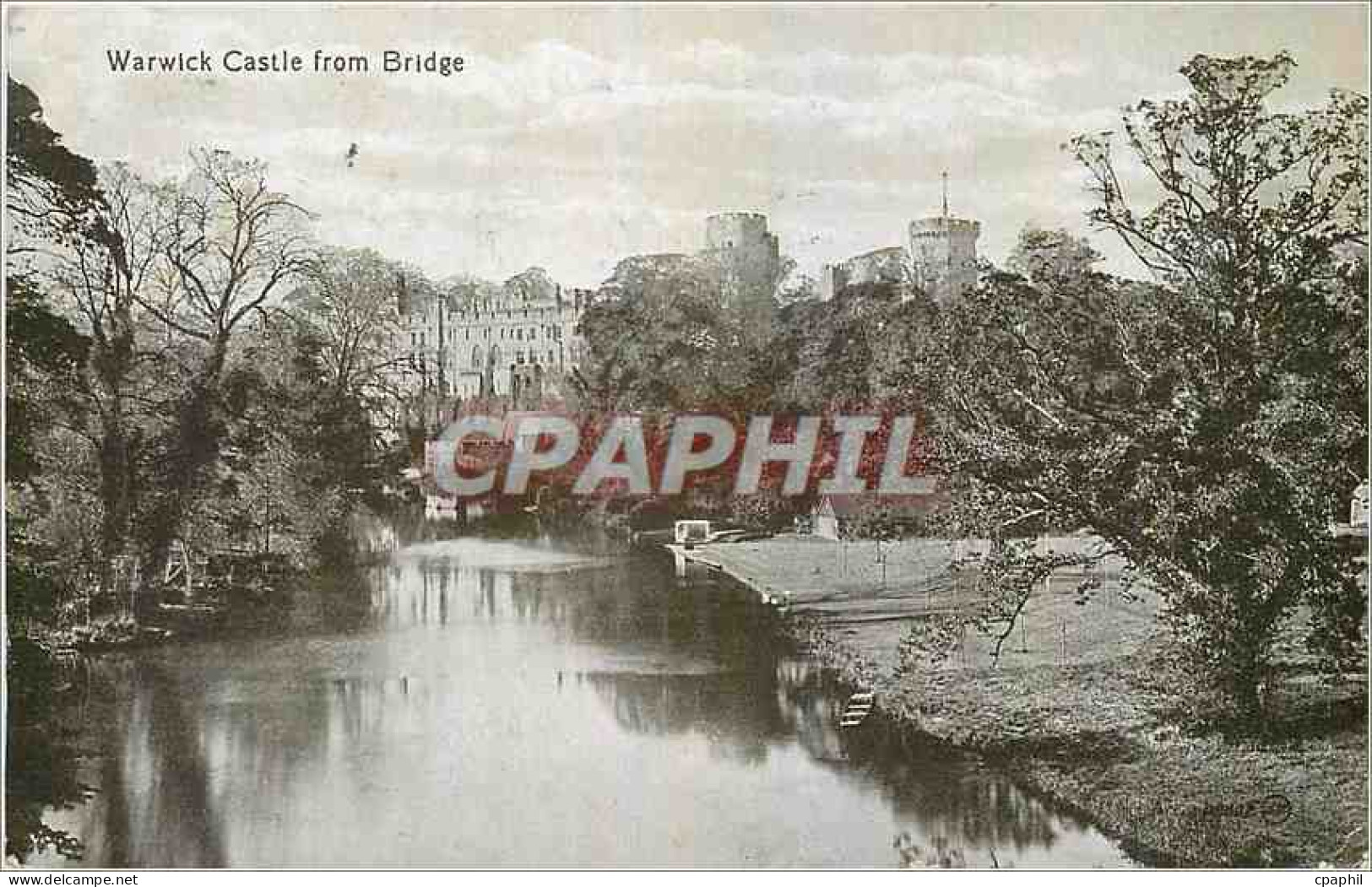 CPA Warwick Castle from Bridge