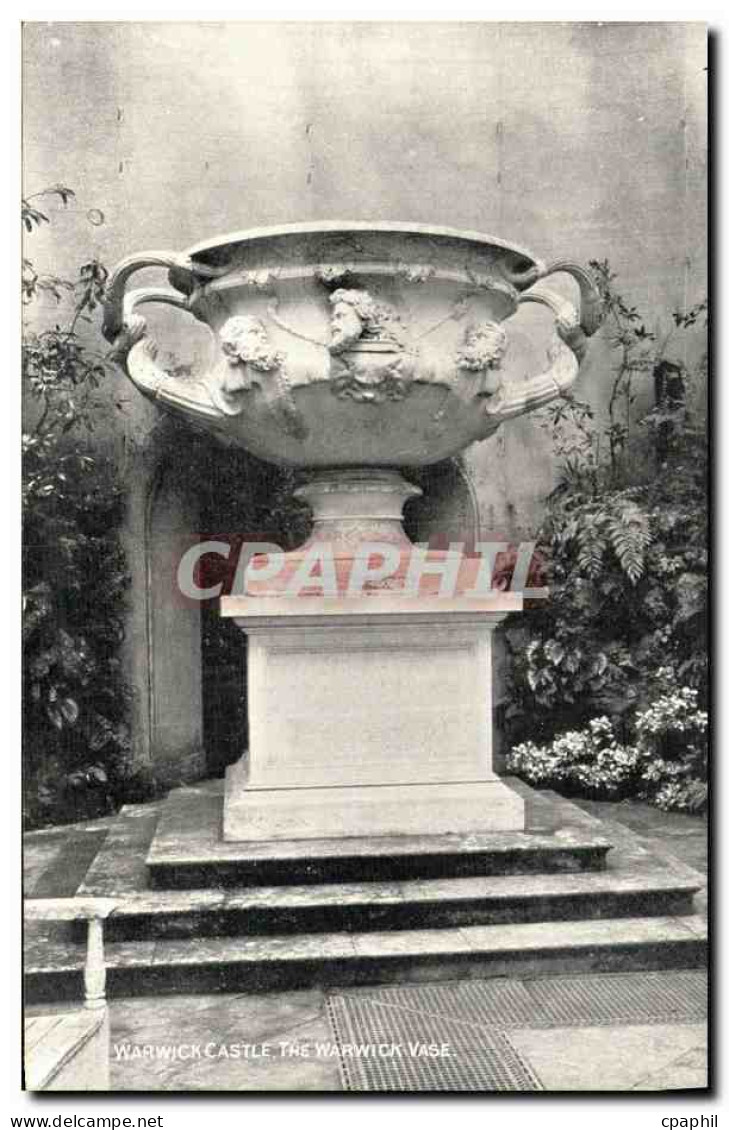 CPA Warwick Castle The Warwick Vase