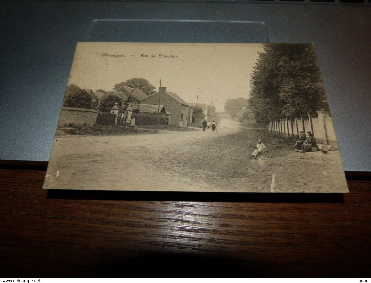 Cpa Wasseiges Rue de Branchon