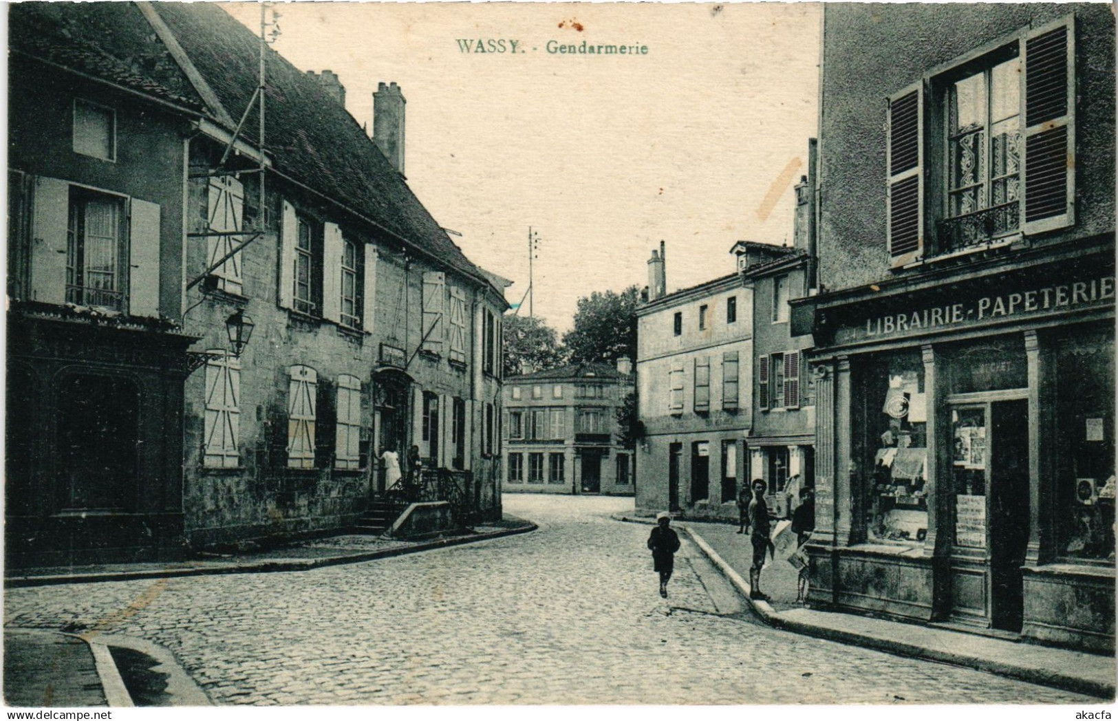CPA Wassy Gendarmerie (1392243)