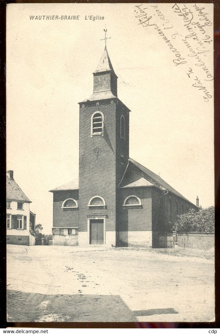 cpa wauthier braine  1919