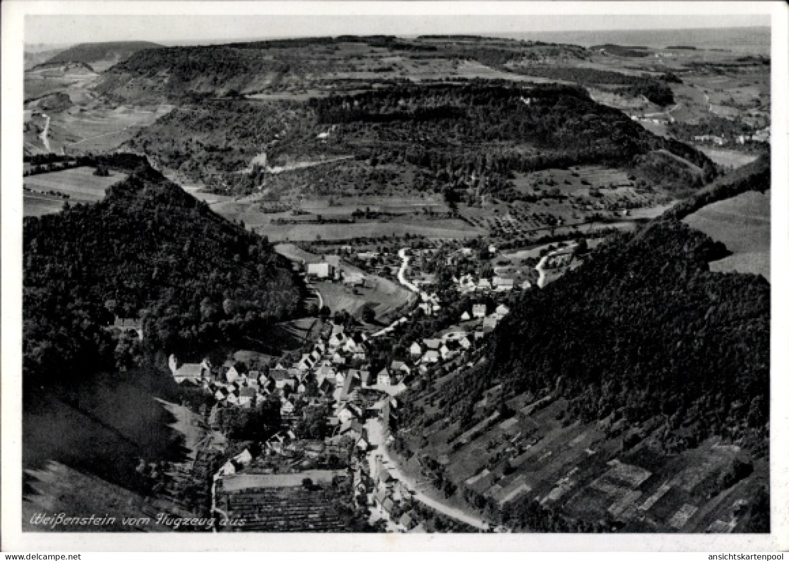 CPA Weißenstein Lauterstein in Württemberg, Fliegeraufnahme