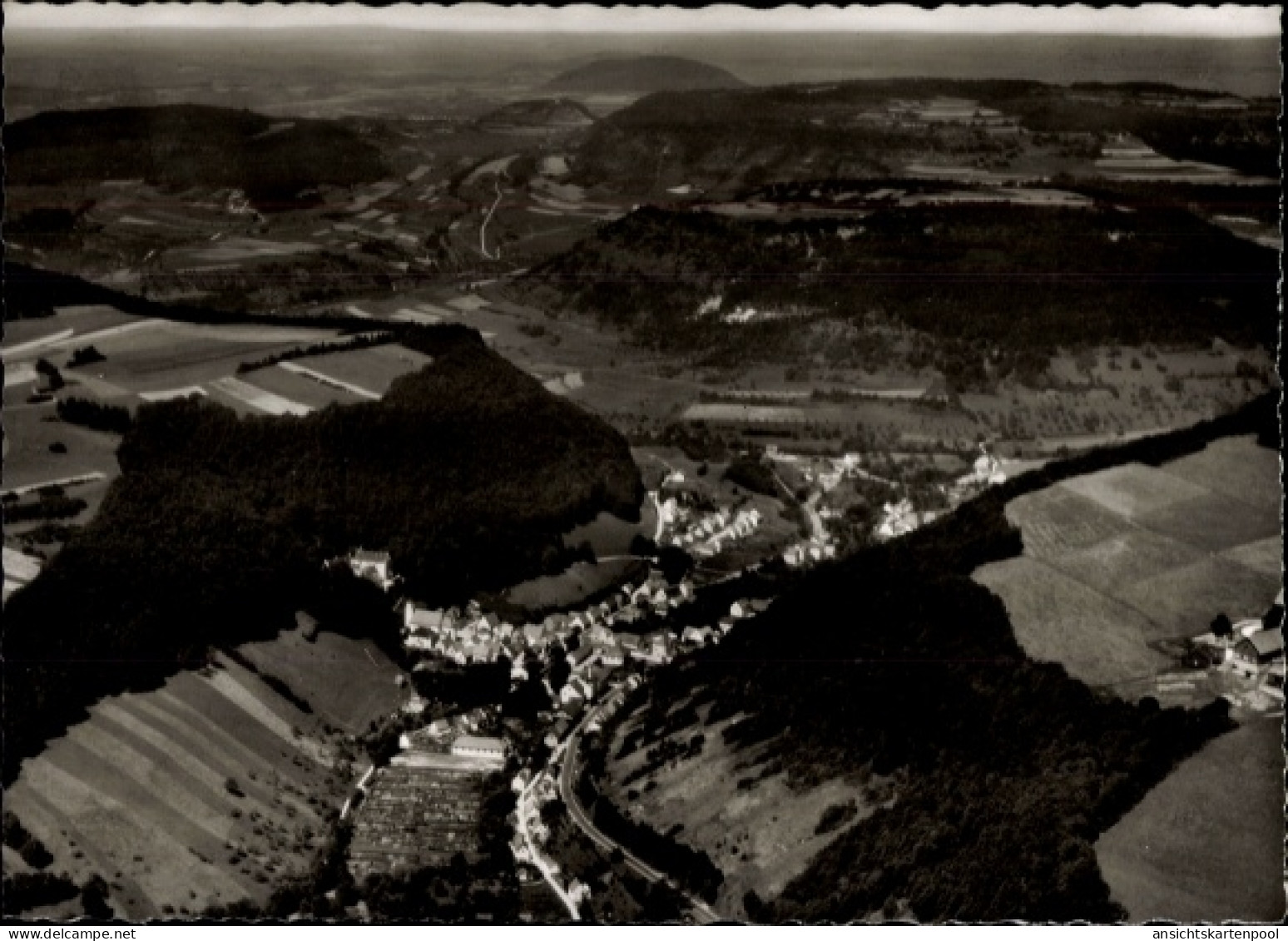 CPA Weißenstein Lauterstein in Württemberg, Fliegeraufnahme