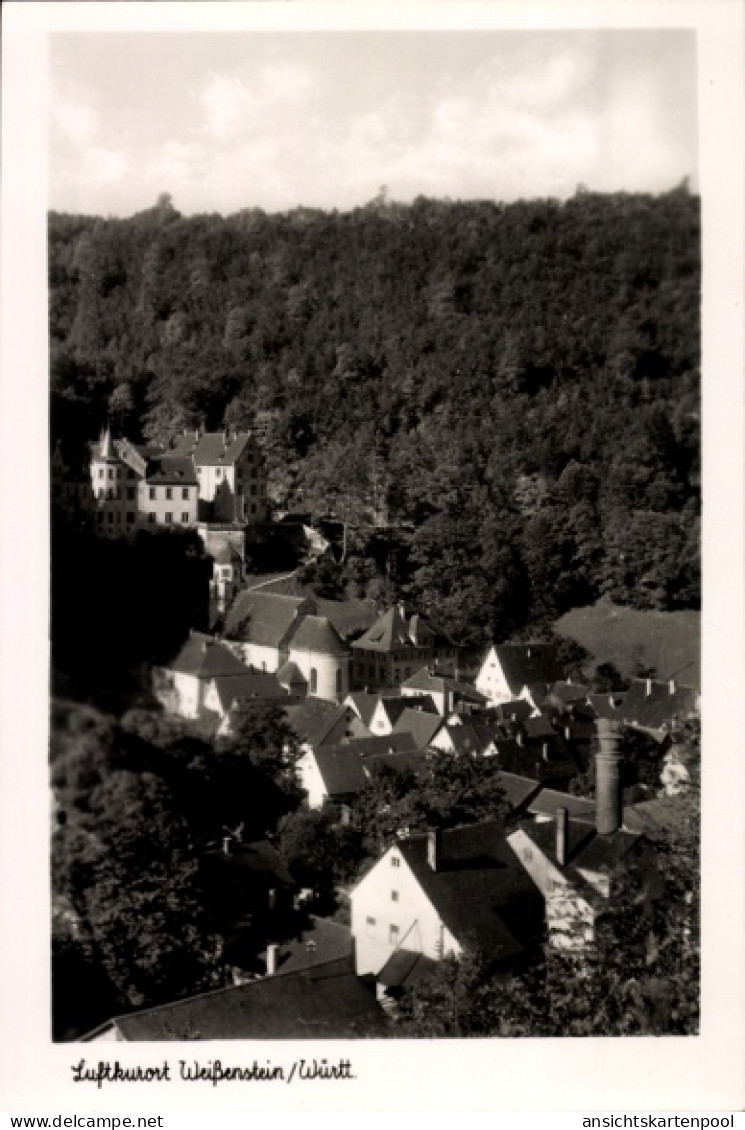 CPA Weißenstein Lauterstein in Württemberg, Teilansicht