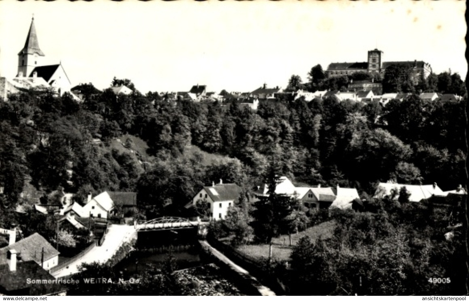 CPA Weitra in Niederösterreich, Gesamtansicht