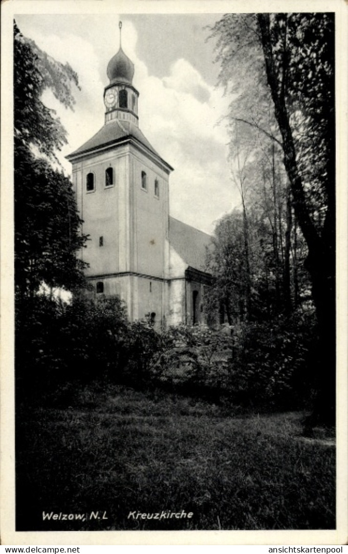 CPA Welzow Niederlausitz, Kreuzkirche