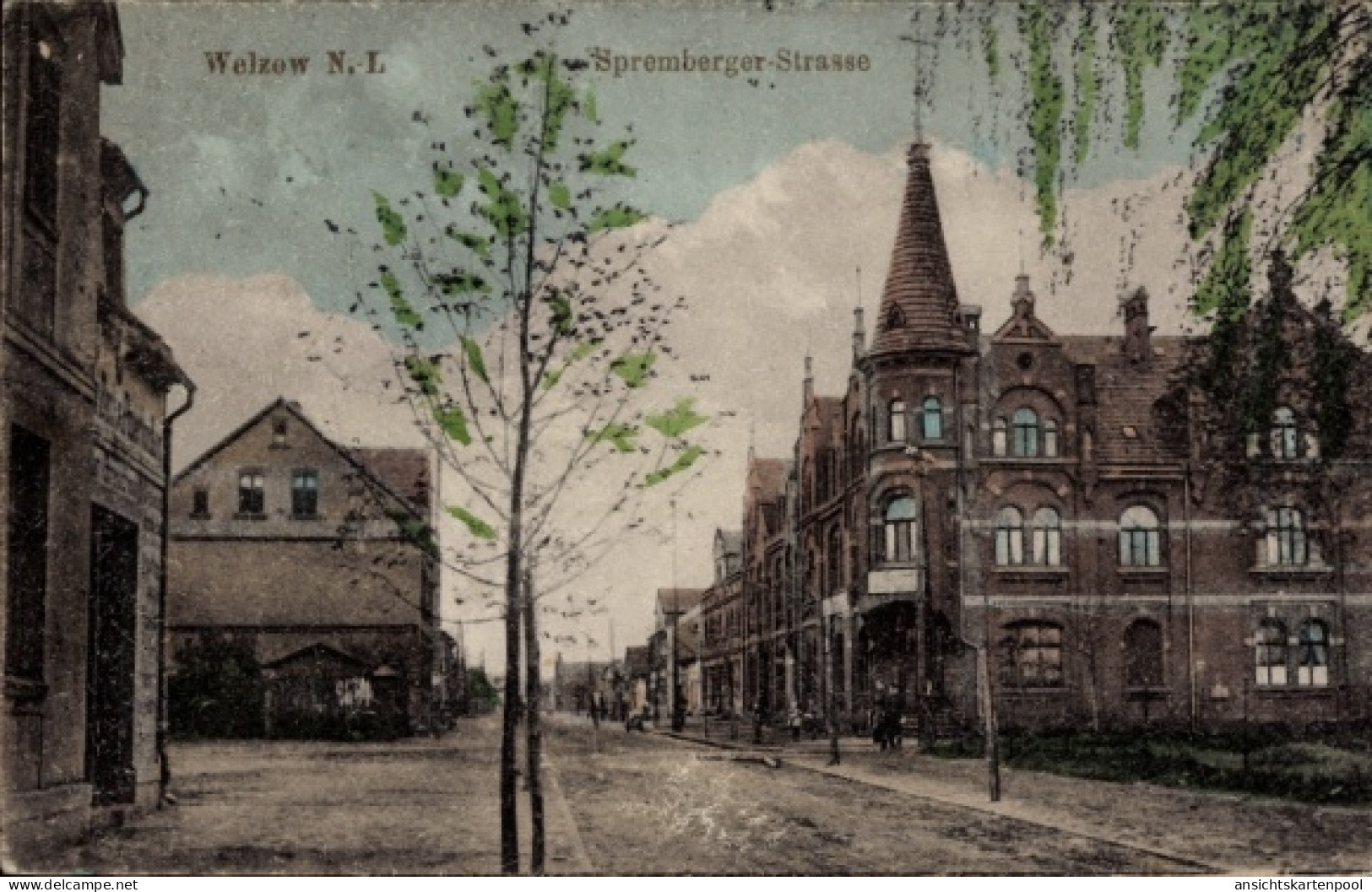 CPA Welzow Niederlausitz, Spremberger Straße