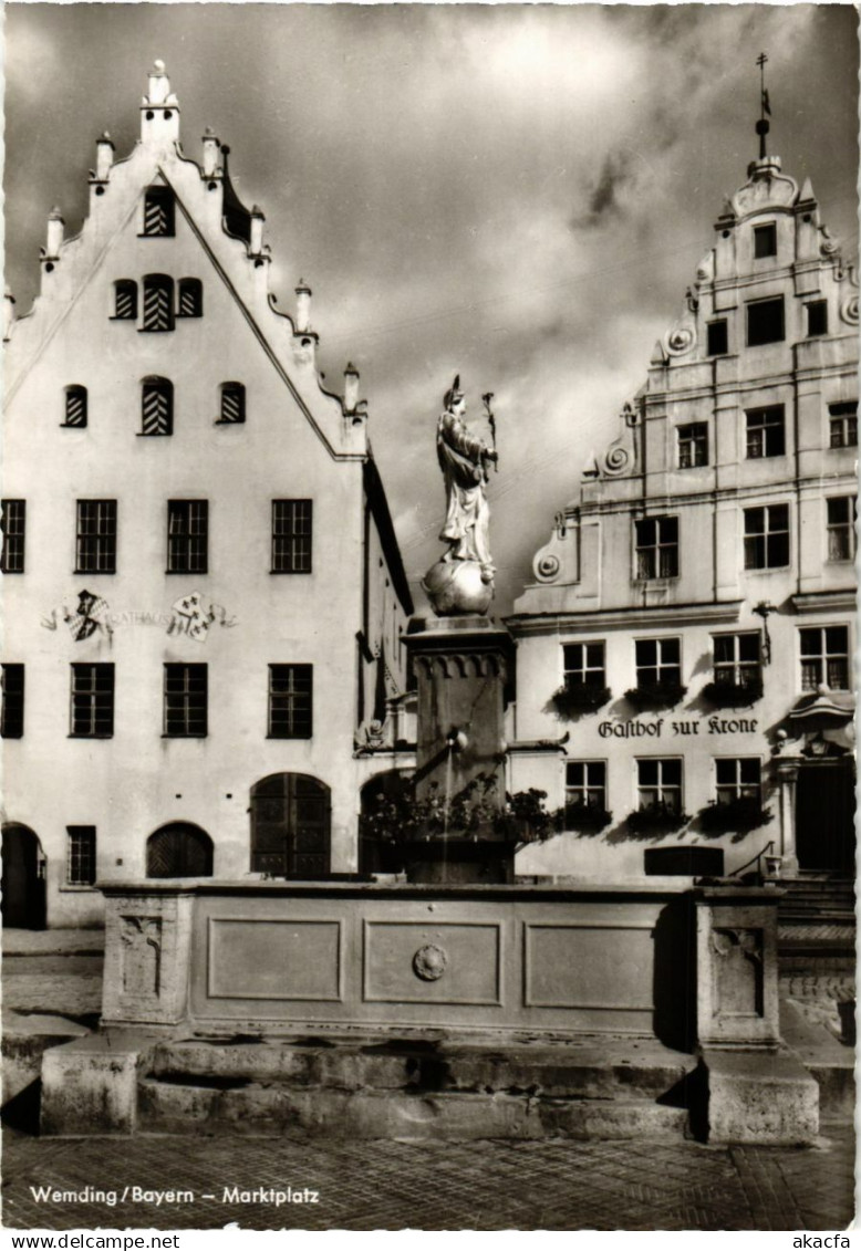 CPA Wemding- Marktplatz GERMANY (943906)