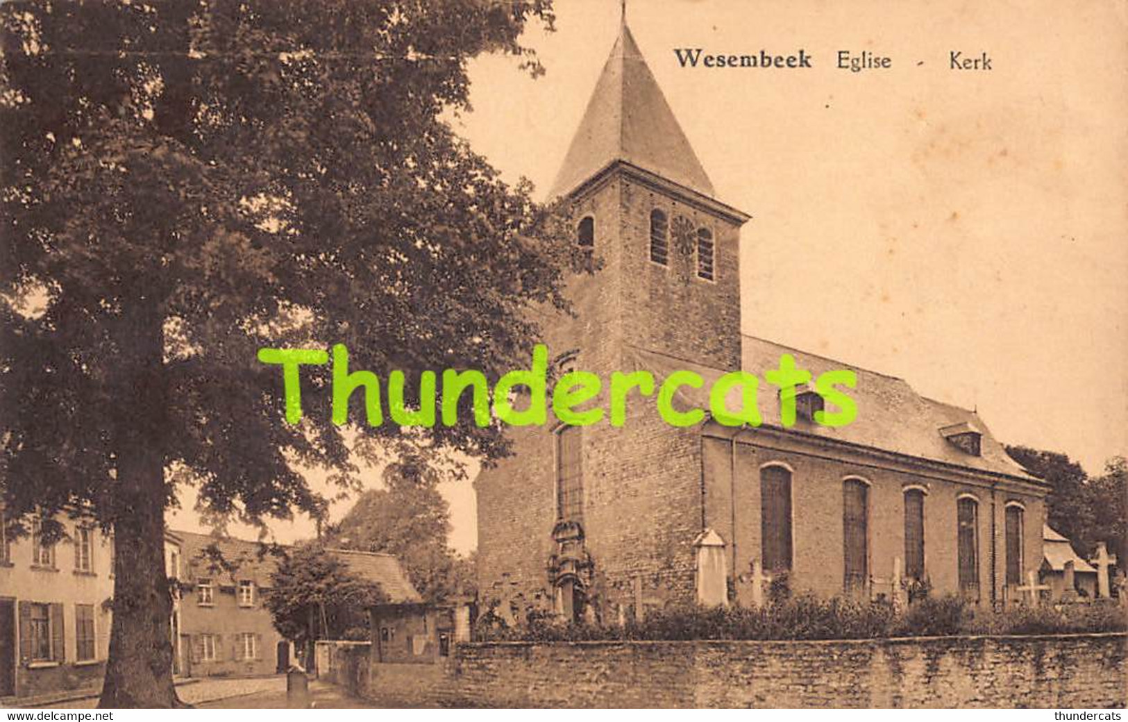 CPA WESEMBEEK EGLISE KERK