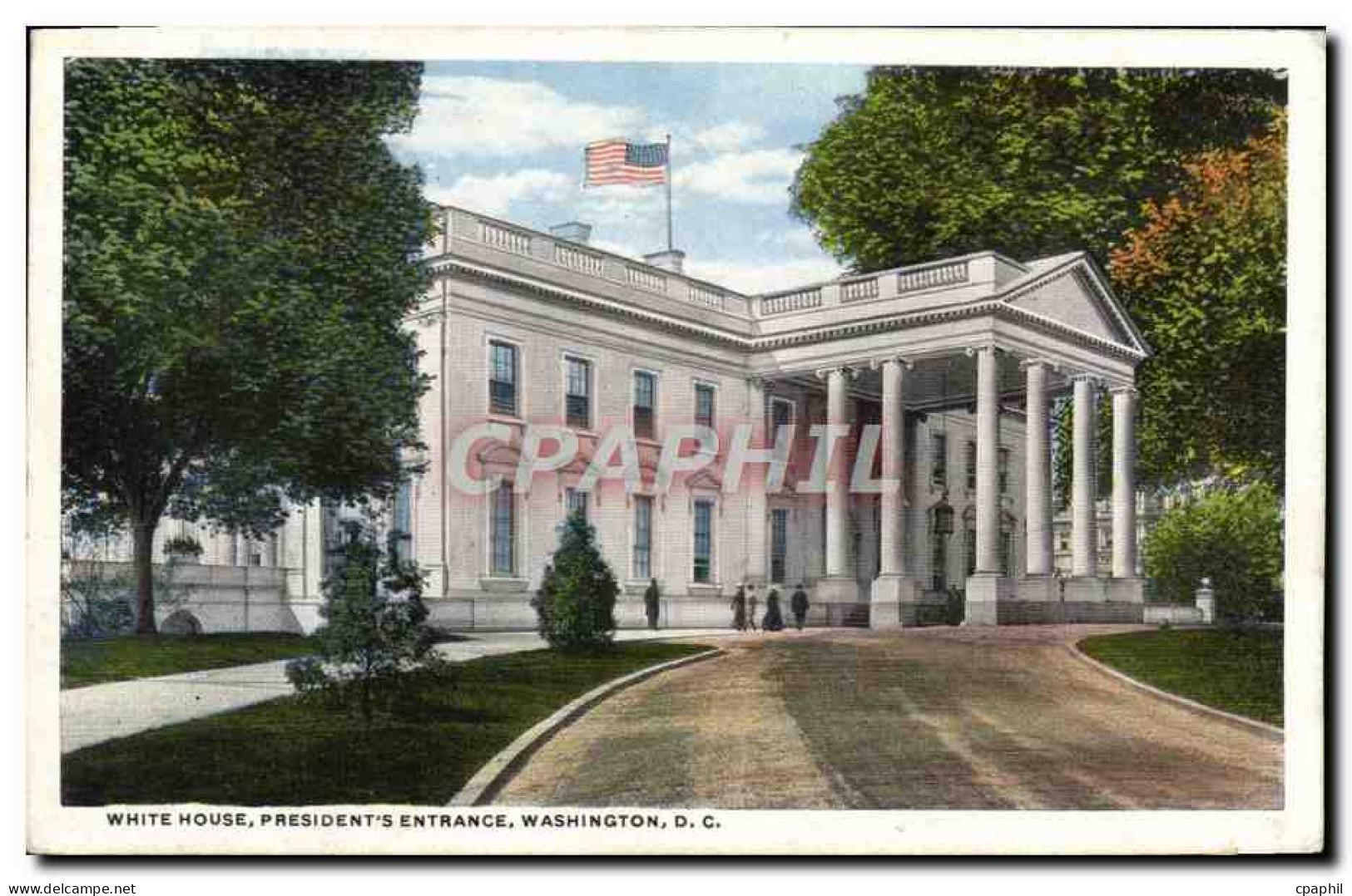 CPA White House Presidents Entrance Washington