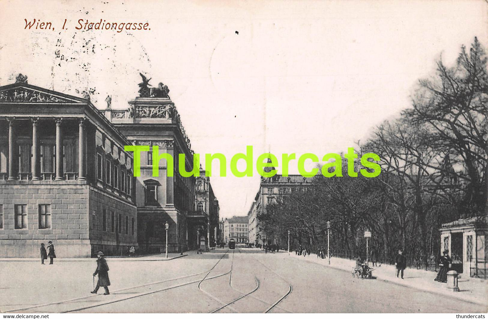 CPA  WIEN STADIONGASSE