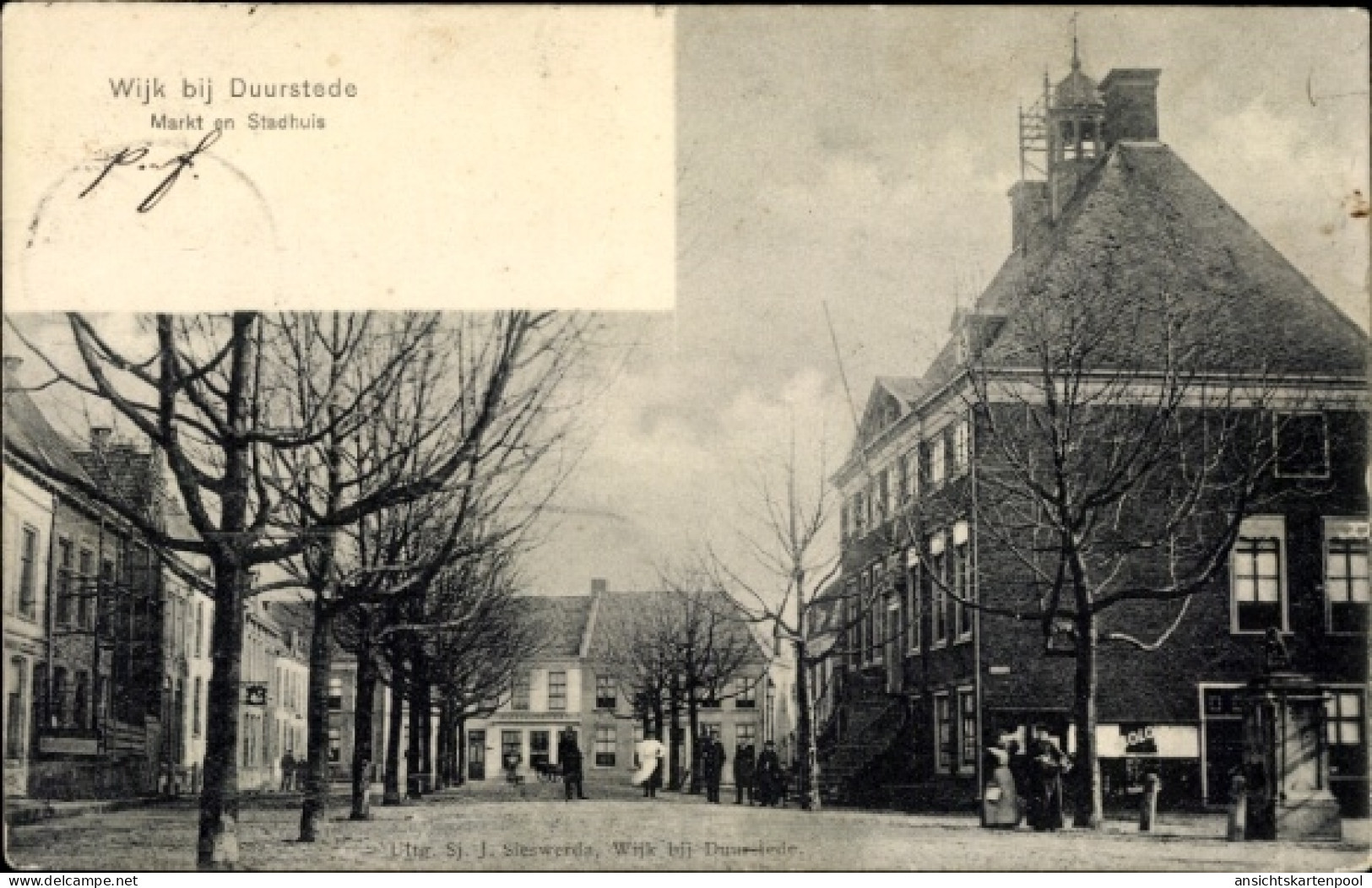 CPA Wijk bij Duurstede Utrecht, Markt, Rathaus