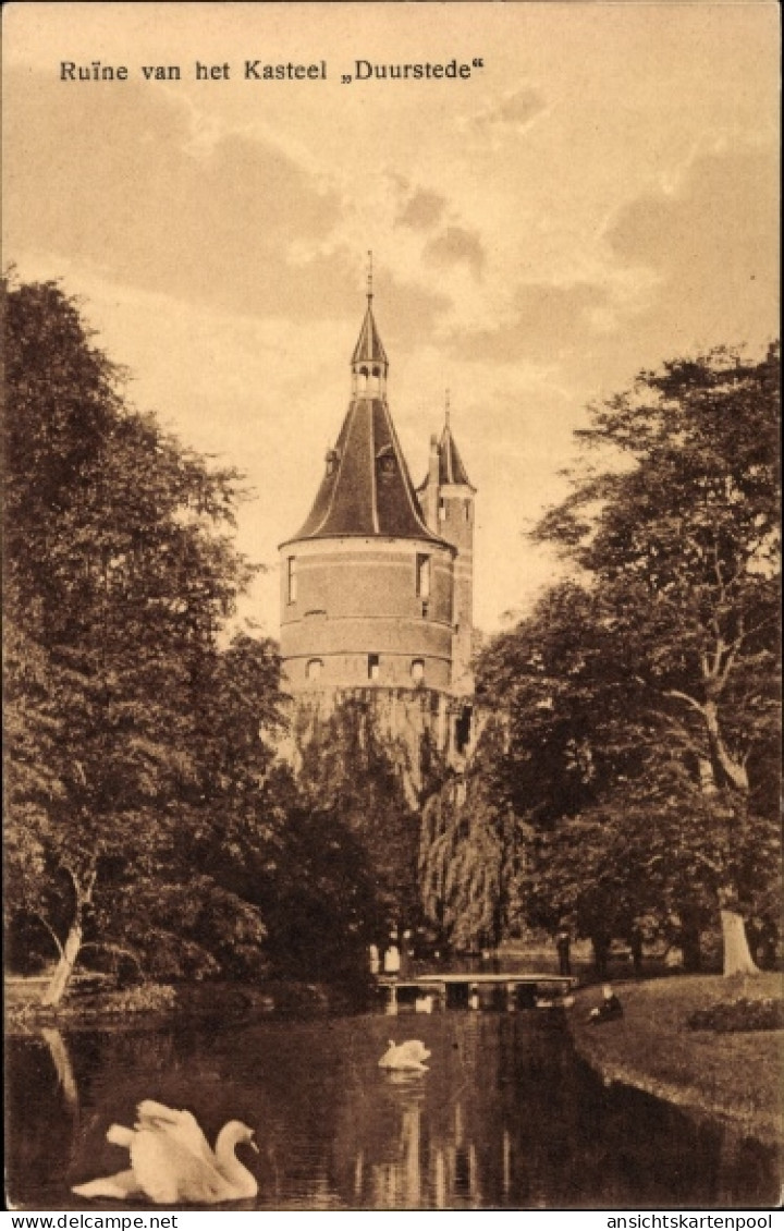 CPA Wijk bij Duurstede Utrecht, Ruine van het Kasteel Duurstede