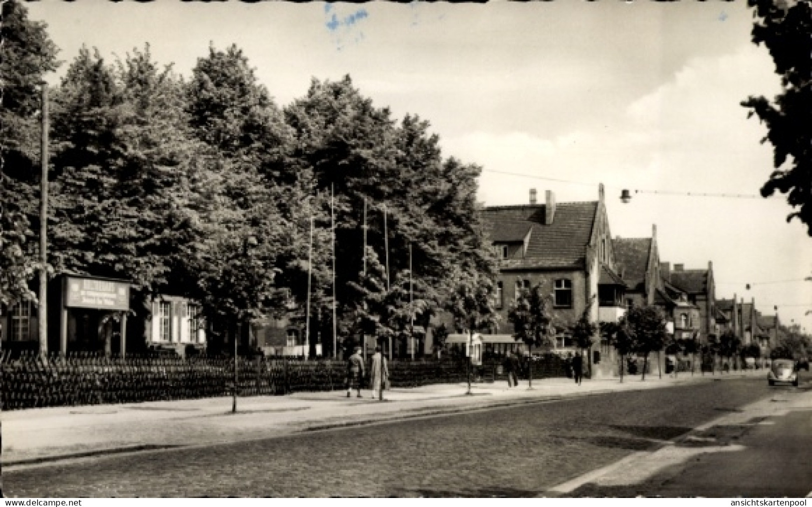 CPA Wildau b. Königs Wursterhausen, Blick auf Kulturhaus