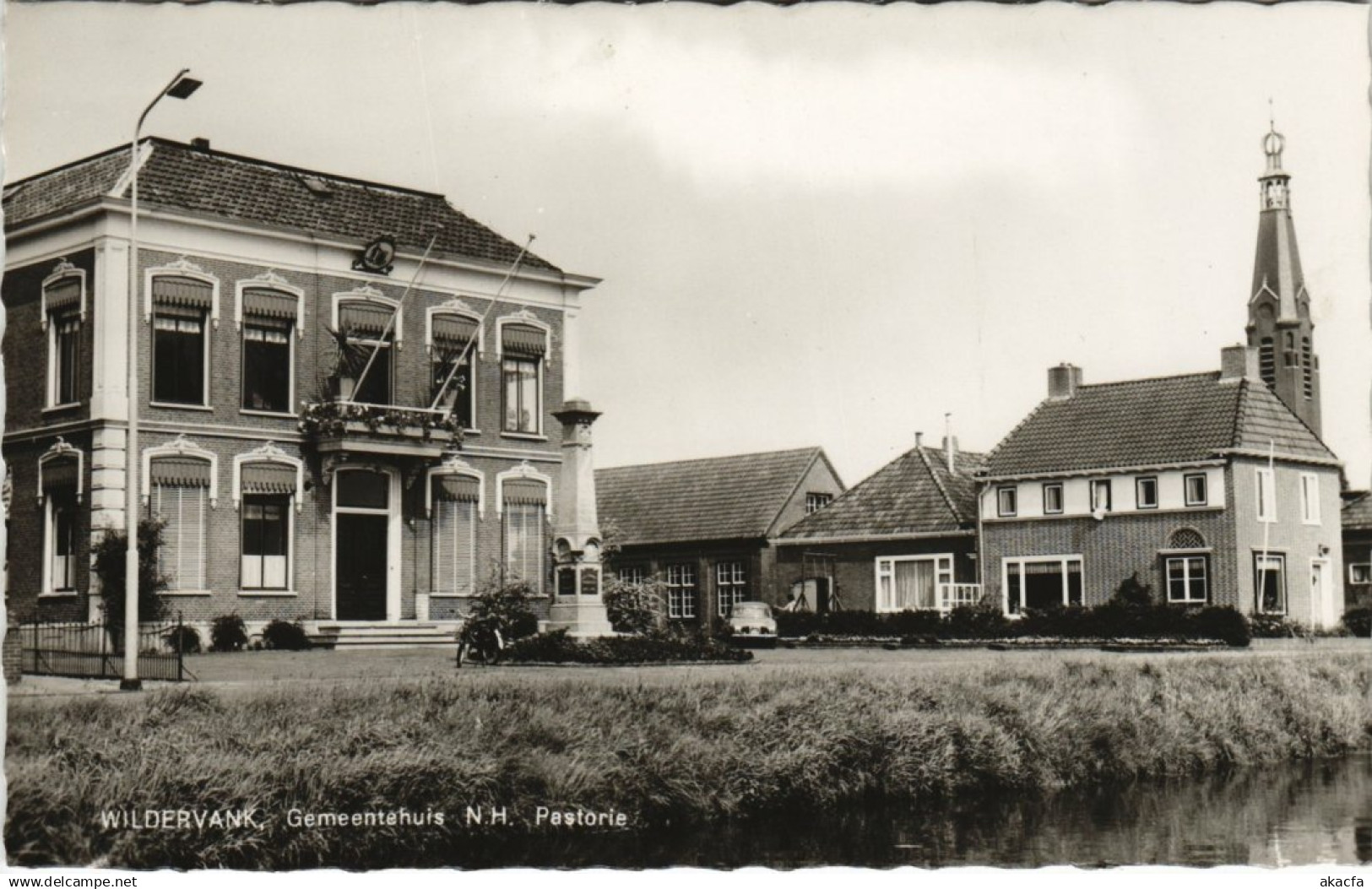 CPA Wildervank Gemeentehuis N.H.Pastorie NETHERLANDS (728368)