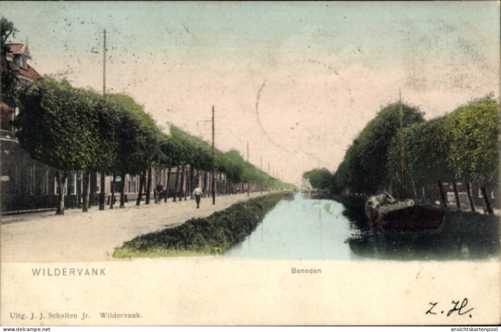 CPA Wildervank Groningen Niederlande, Beneden