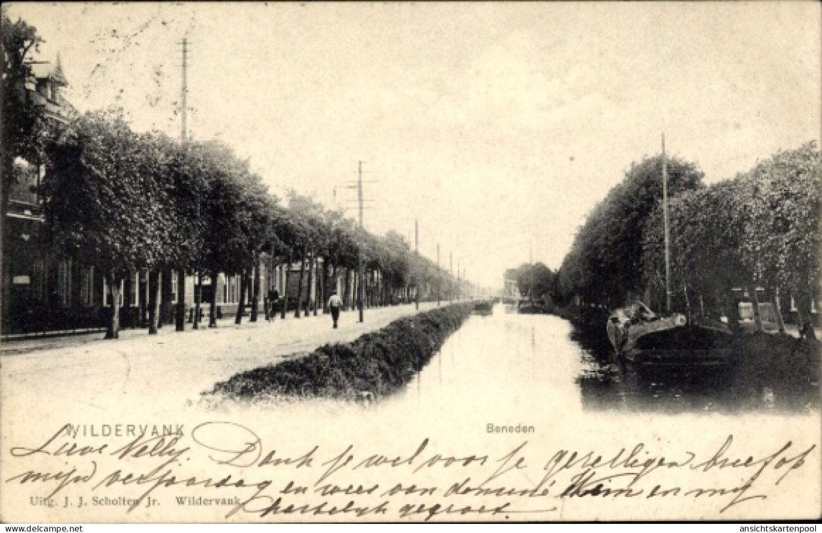 CPA Wildervank Groningen Niederlande, Beneden