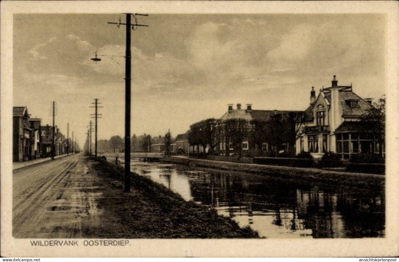 CPA Wildervank Groningen Niederlande, Oosterdiep