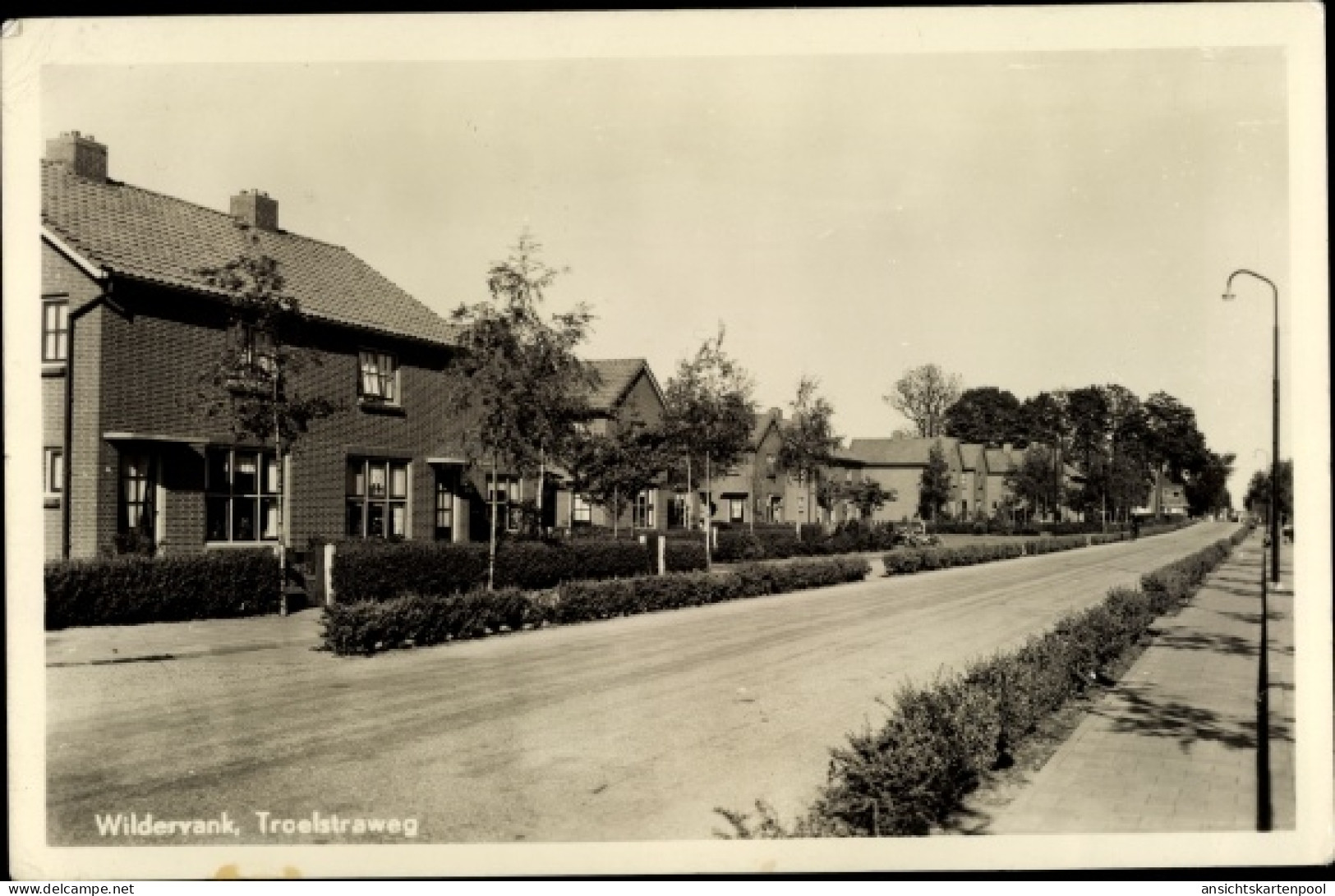 CPA Wildervank Groningen Niederlande, Troelstraweg