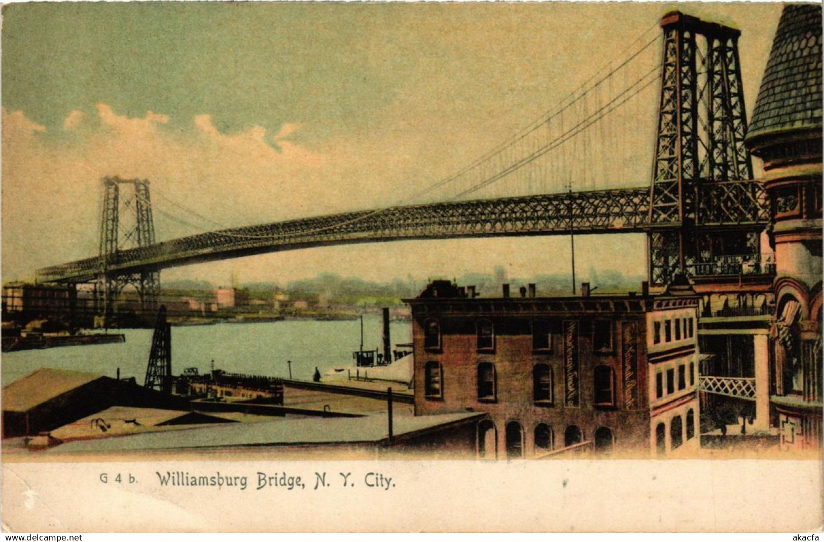 CPA Williamsburg Bridge NEW YORK CITY USA (790228)
