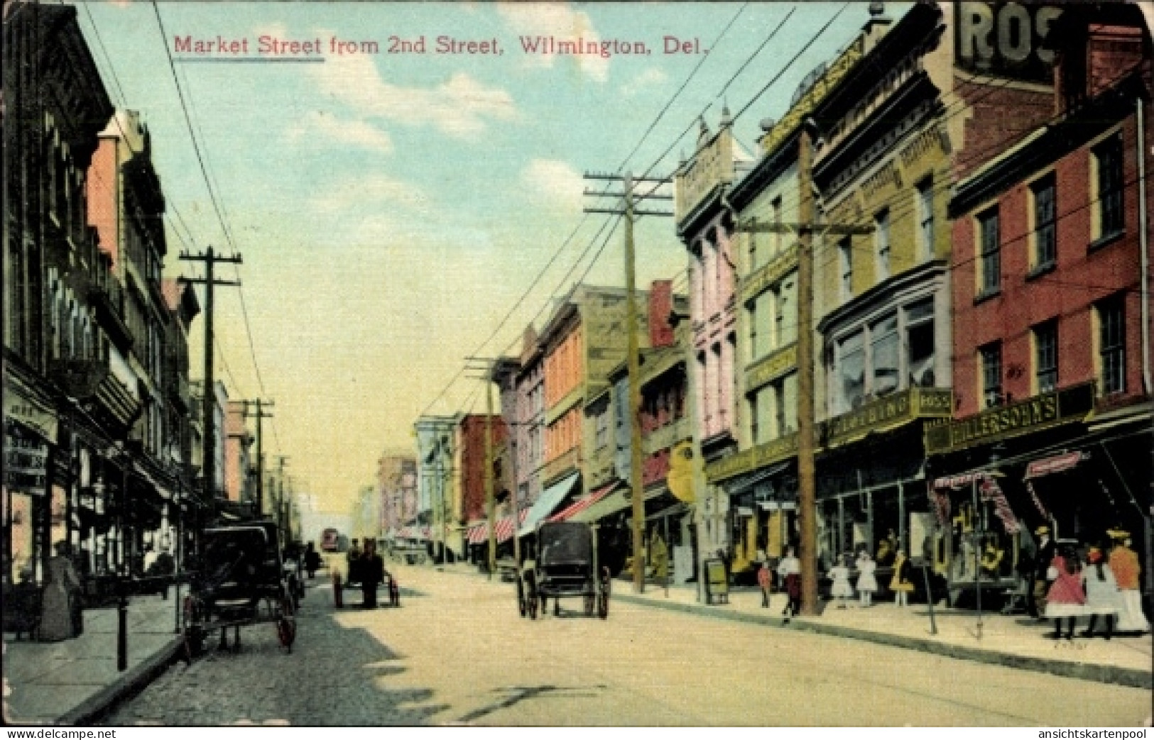 CPA Wilmington Delaware USA, Market Street, 2nd Street, Wilmington, Delaware
