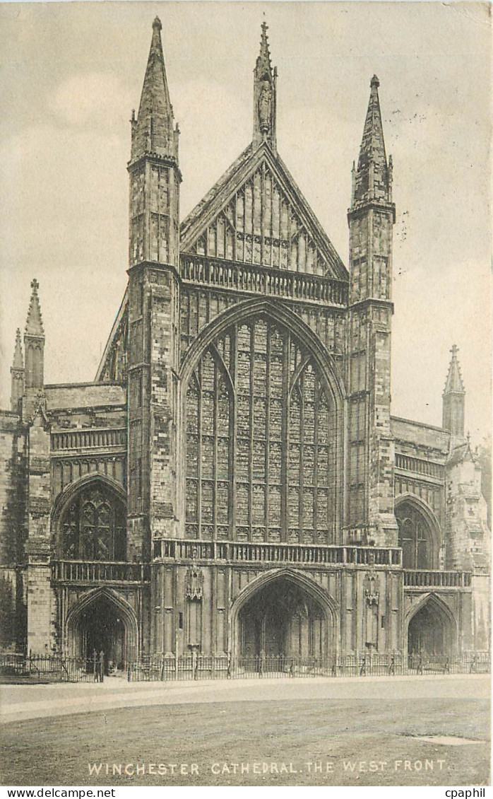 CPA Winchester cathedral the west front